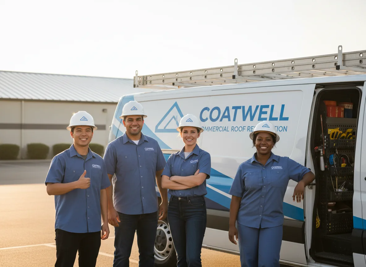 Commercial roof coating company in Armour, SD